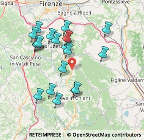 Mappa Via Colombaia, 50022 Greve in Chianti FI, Italia (7.54579)