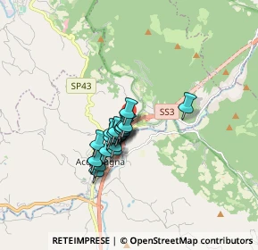 Mappa Via Case Nuove, 61041 Acqualagna PU, Italia (1.132)
