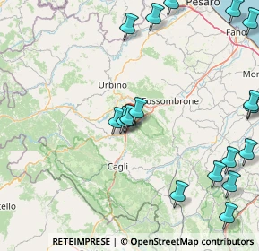 Mappa Via Case Nuove, 61041 Acqualagna PU, Italia (21.49611)