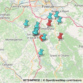 Mappa Mercatale, 50026 San Casciano in Val di pesa FI, Italia (6.42833)