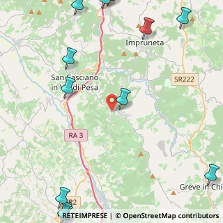 Mappa Mercatale, 50026 San Casciano in Val di pesa FI, Italia (7.24)