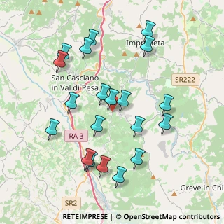 Mappa Mercatale, 50026 San Casciano in Val di pesa FI, Italia (4.1365)