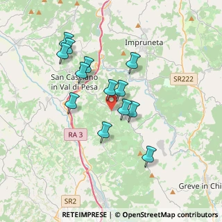 Mappa Mercatale, 50026 San Casciano in Val di pesa FI, Italia (3.28385)