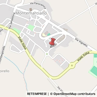 Mappa Via Alcide De Gasperi, 38, 60018 Montemarciano, Ancona (Marche)