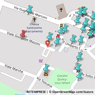 Mappa Viale Giuseppe Mazzini, 60018 Montemarciano AN, Italia (0.088)