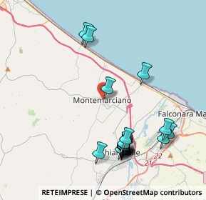 Mappa Viale Marche, 60018 Montemarciano AN, Italia (4.50632)