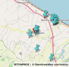 Mappa Viale Marche, 60018 Montemarciano AN, Italia (1.92333)