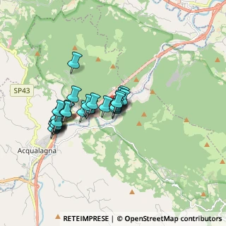 Mappa Str. Monte Furlo, 61034 Fossombrone PU, Italia (1.45172)