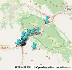 Mappa Str. Monte Furlo, 61034 Fossombrone PU, Italia (3.3725)