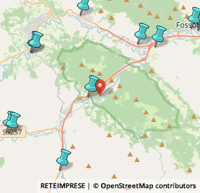 Mappa Str. Monte Furlo, 61034 Fossombrone PU, Italia (6.96846)