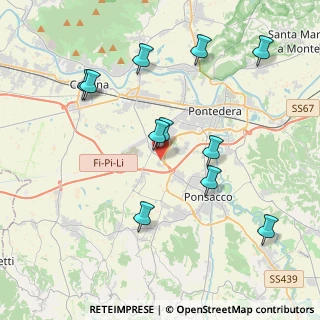 Mappa SP 23, 56025 Pontedera PI (4.28636)