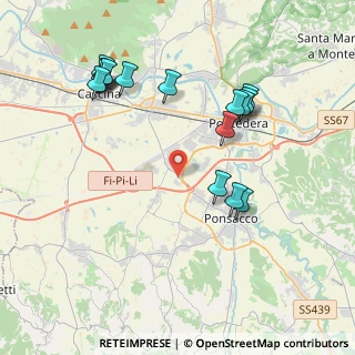 Mappa SP 23, 56025 Pontedera PI (4.45063)