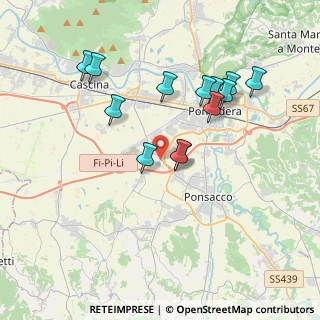 Mappa SP 23, 56025 Pontedera PI (3.66769)