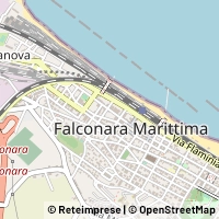 Map Falconara Marittima