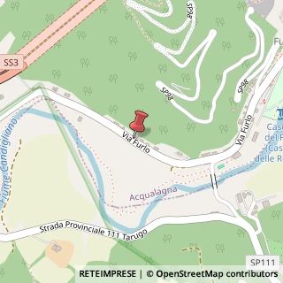 Mappa Via Monte Furlo, 40, 61041 Acqualagna, Pesaro e Urbino (Marche)