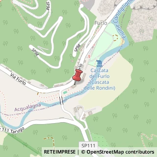 Mappa Via Furlo, 15-17, 61041 Acqualagna, Pesaro e Urbino (Marche)