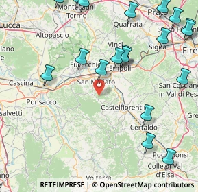 Mappa Via Collebrunacchi, 56028 San Miniato PI, Italia (22.198)