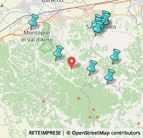 Mappa Via Bucciano, 56028 San Miniato PI, Italia (4.6625)