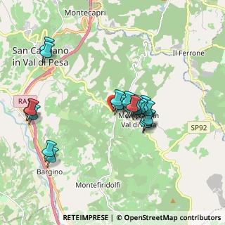 Mappa Via Grevignana, 50026 San Casciano in Val di Pesa FI, Italia (1.7375)