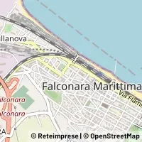 Mapa Falconara Marittima