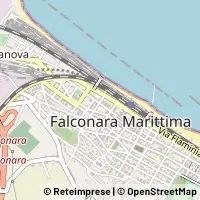 Kaart Falconara Marittima