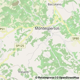 Mappa Montespertoli