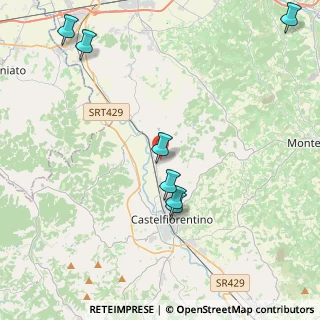 Mappa Via di Cambiano Alto, 50051 Castelfiorentino FI, Italia (7.18429)