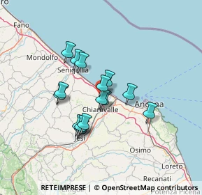 Mappa Via I Maggio, 60018 Montemarciano AN, Italia (10.64933)