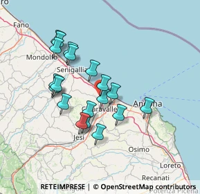 Mappa Via I Maggio, 60018 Montemarciano AN, Italia (12.67737)