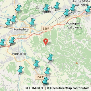 Mappa Via Giacomo Matteotti, 56025 Pontedera PI, Italia (7.05778)