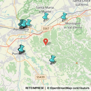 Mappa Via Giacomo Matteotti, 56025 Pontedera PI, Italia (5.30118)