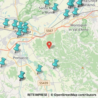 Mappa Via Giacomo Matteotti, 56025 Pontedera PI, Italia (7.055)