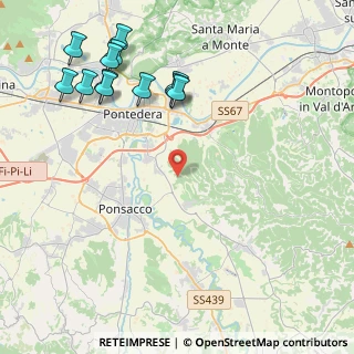 Mappa SP 11, 56025 Pontedera PI (5.36)