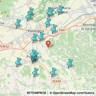 Mappa SP 11, 56025 Pontedera PI (4.86389)