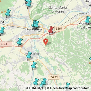 Mappa SP 11, 56025 Pontedera PI (6.952)