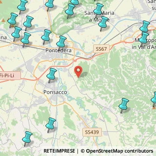 Mappa SP 11, 56025 Pontedera PI (7.4365)