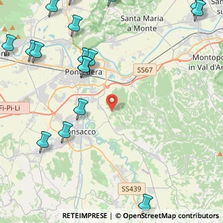 Mappa SP 11, 56025 Pontedera PI (6.74353)