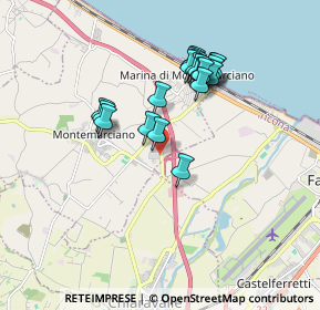 Mappa Via Maestri del Lavoro, 60018 Montemarciano AN, Italia (1.5965)