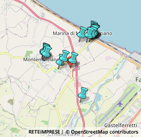 Mappa Via Maestri del Lavoro, 60018 Montemarciano AN, Italia (1.6475)