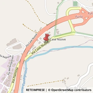Mappa Pianacce, 43, 61041 Acqualagna, Pesaro e Urbino (Marche)
