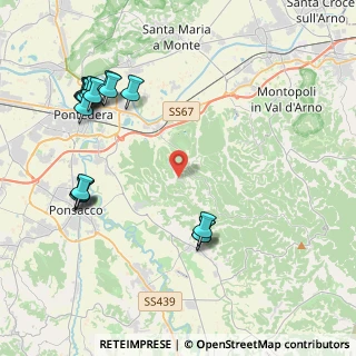 Mappa Via Trento, 56025 Pontedera PI, Italia (5.11118)
