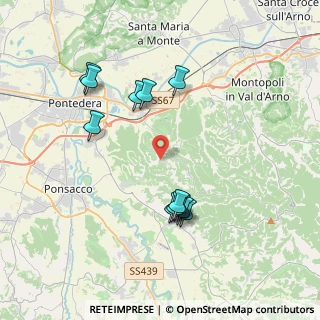 Mappa Via Trento, 56025 Pontedera PI, Italia (3.87417)