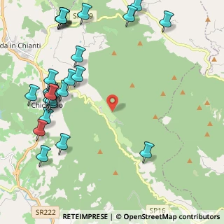 Mappa Via Castello di Cintoia, 50022 Greve in Chianti FI, Italia (2.95385)