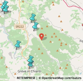 Mappa Via Castello di Cintoia, 50022 Greve in Chianti FI, Italia (7.34286)
