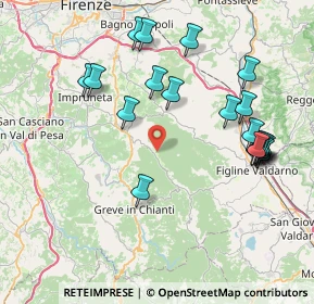 Mappa Via Castello di Cintoia, 50022 Greve in Chianti FI, Italia (8.765)
