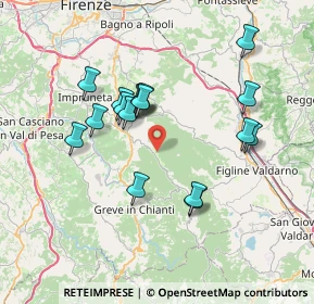 Mappa Via Castello di Cintoia, 50022 Greve in Chianti FI, Italia (6.79824)