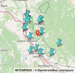 Mappa 52026 Pian di SCO AR, Italia (7.23)