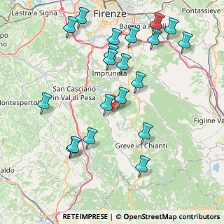 Mappa Via Gabbiano, 50026 San Casciano in Val di pesa FI, Italia (9.231)