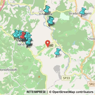 Mappa Via Gabbiano, 50026 San Casciano in Val di pesa FI, Italia (2.435)
