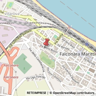Mappa Via Bruno Buozzi, 24, 60015 Falconara Marittima, Ancona (Marche)